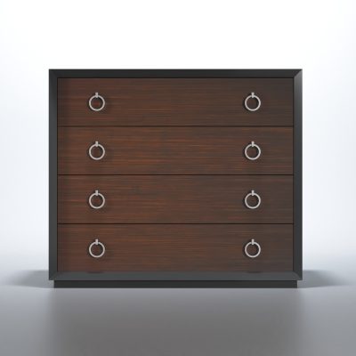 Bedroom Furniture Dressers and Chests Emporio Black Dresser / mirror