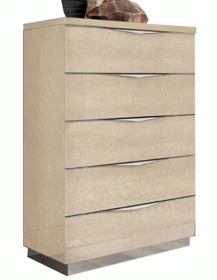 Bedroom Furniture Dressers and Chests Platinum Chest IVORY