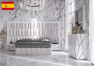 Bedroom Furniture Modern Bedrooms QS and KS Orion Bed with Gio cases