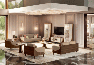 Wallunits Entertainment Centers Romantica Entertainment Center by Arredoclassic, Italy