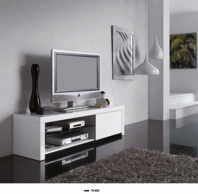 Brands Dupen Wall Units, Desks, Consoles, Mirrors, Spain TV-603 White