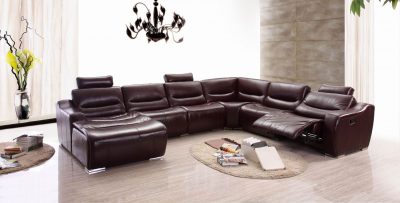 Clearance Living Room 2144 Sectional 1 Recliner
