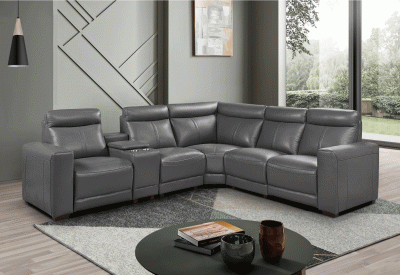 Living Room Furniture Reclining and Sliding Seats Sets 2777 Sectional w/ recliners