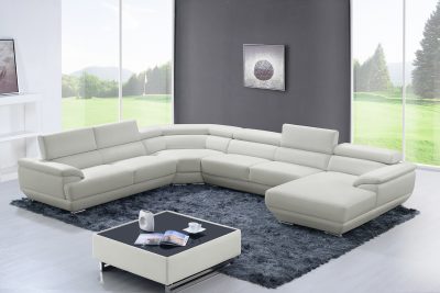 Brands GPS Modern Living Special Order 430 Sectional Off White